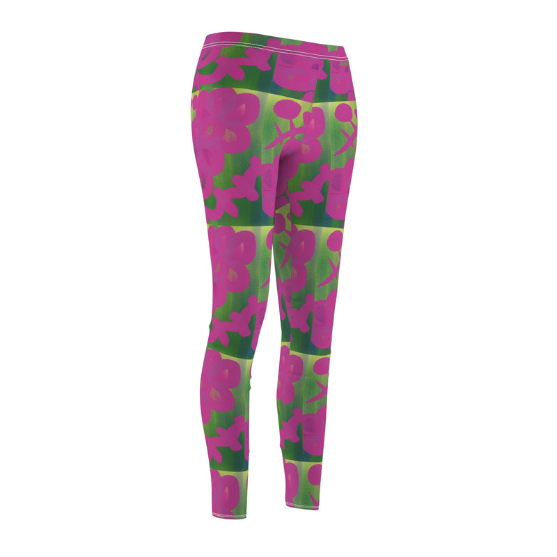 Sketch & Pink Design Women's Cut & Sew Casual Leggings (AOP)