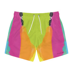 Color Print Swim Trunks (AOP)