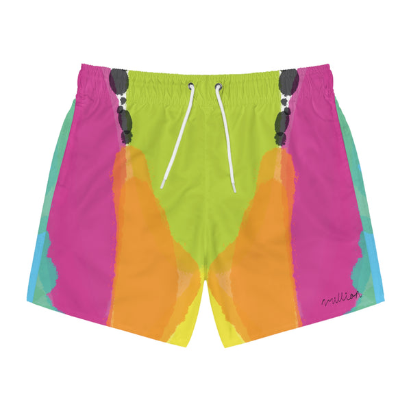 Color Print Swim Trunks (AOP)