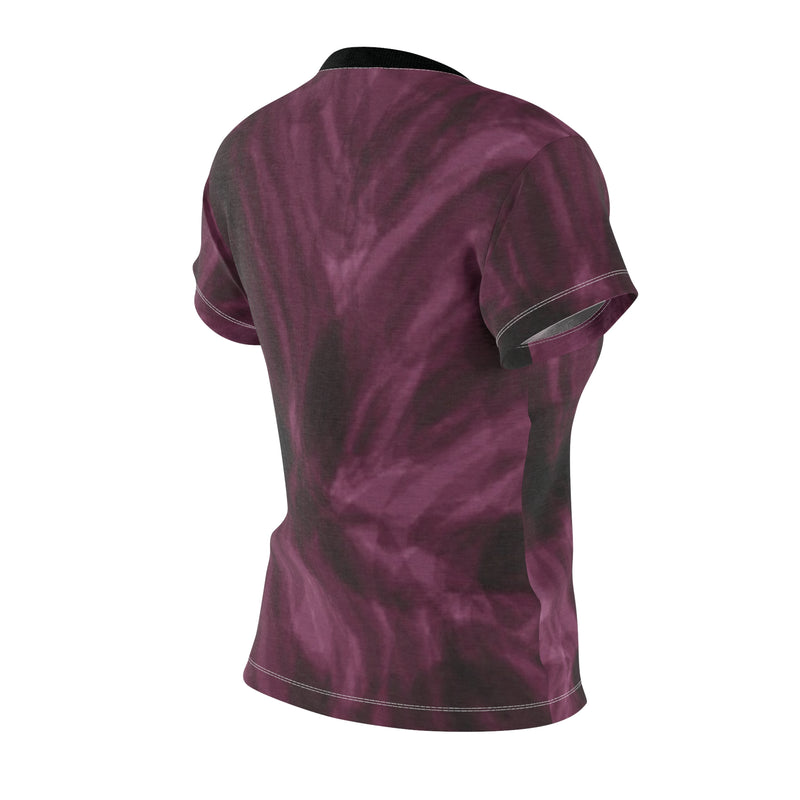 Purple Aura Women's Cut & Sew Tee (AOP)