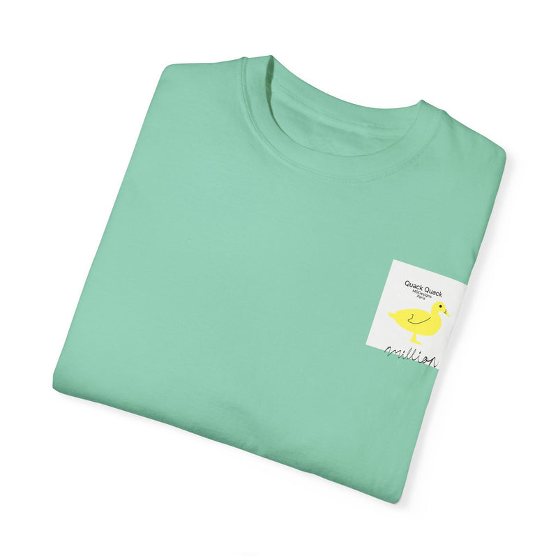 Quacking Duck Unisex Garment-Dyed T-shirt