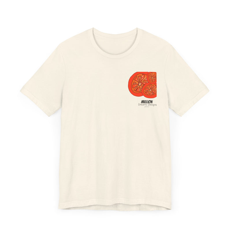 Tangie Orange Jersey Short Sleeve Tee