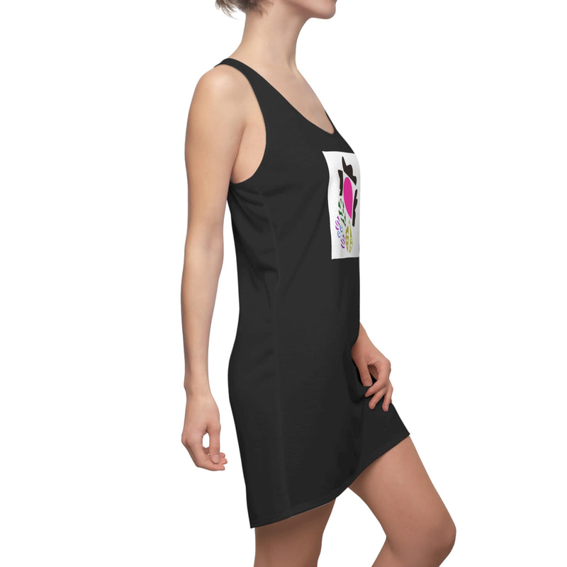 Shapes Tribal Women's Cut & Sew Racerback Dress (AOP)