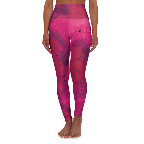 Eye & Arrows High Waisted Yoga Leggings (AOP)