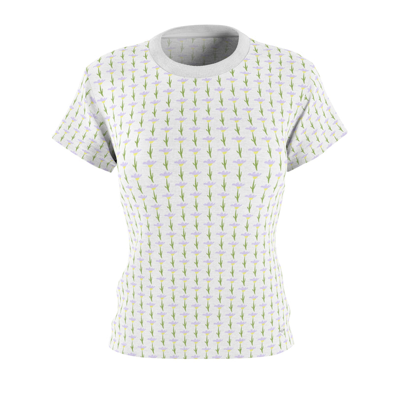 Tulips Women's Cut & Sew Tee (AOP)