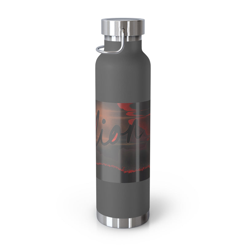 Fiery Million Copper Vacuum Insulated Bottle, 22oz