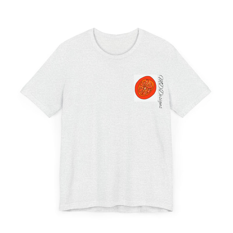 Tangie Orange Unisex Jersey Short Sleeve Tee