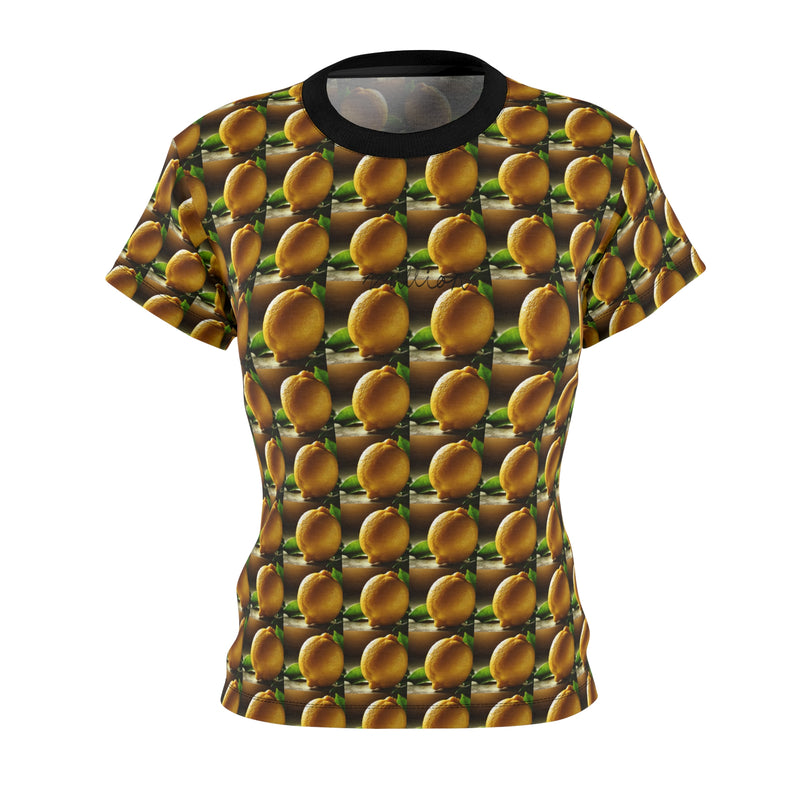 Lemon Women's Cut & Sew Tee (AOP)