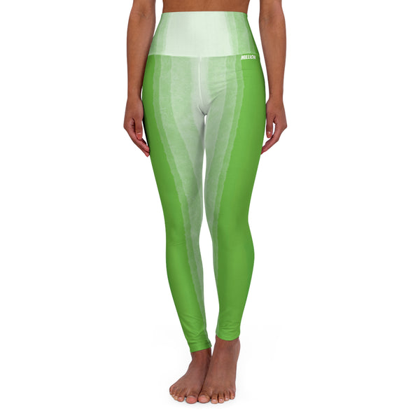 Rancher Stripes High Waisted Yoga Leggings (AOP)