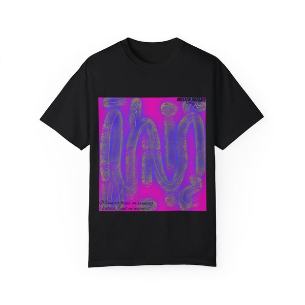 Tribal Neon Type Unisex Garment-Dyed T-shirt