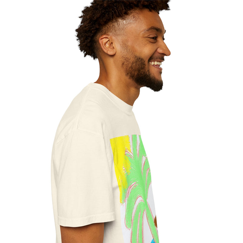 Ocean View Unisex Garment-Dyed T-shirt