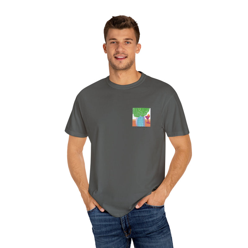 Casual Dining Unisex Garment-Dyed T-shirt