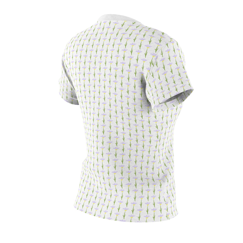 Tulips Women's Cut & Sew Tee (AOP)