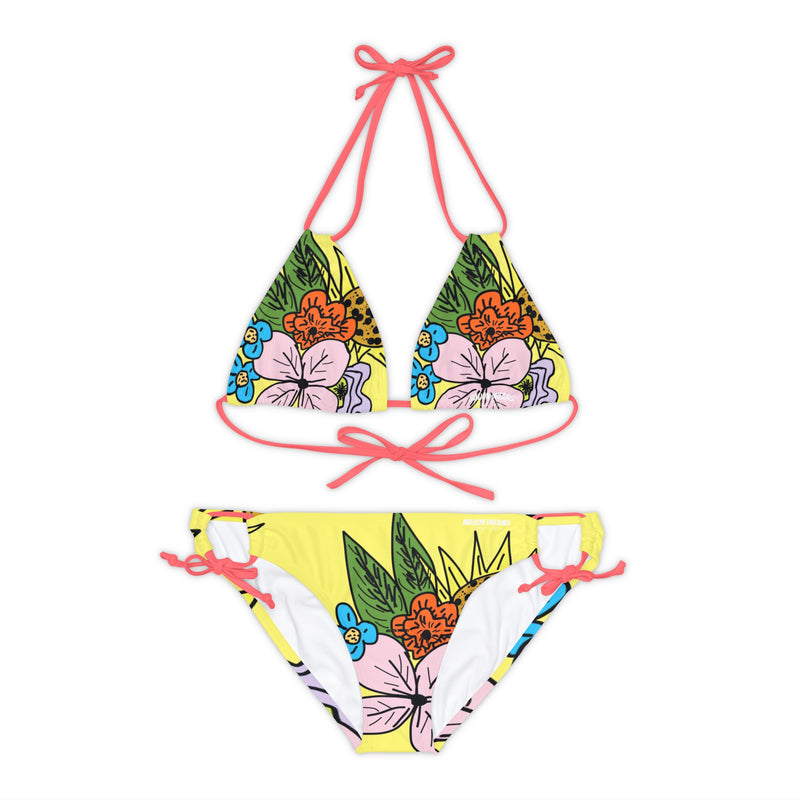 Yellow Flora Bikini (AOP)