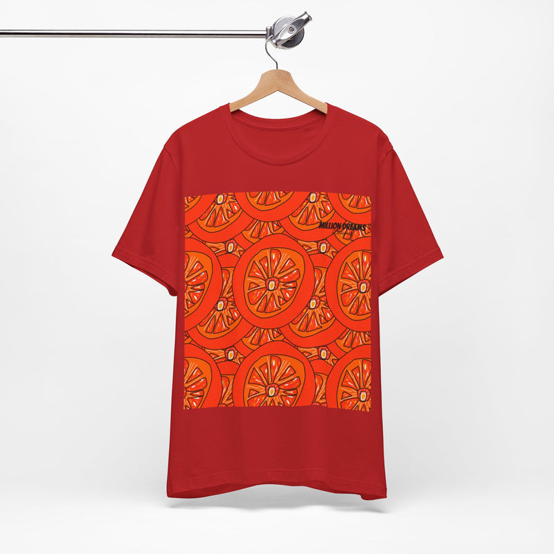 Tangie Orange Unisex Jersey Short Sleeve Tee