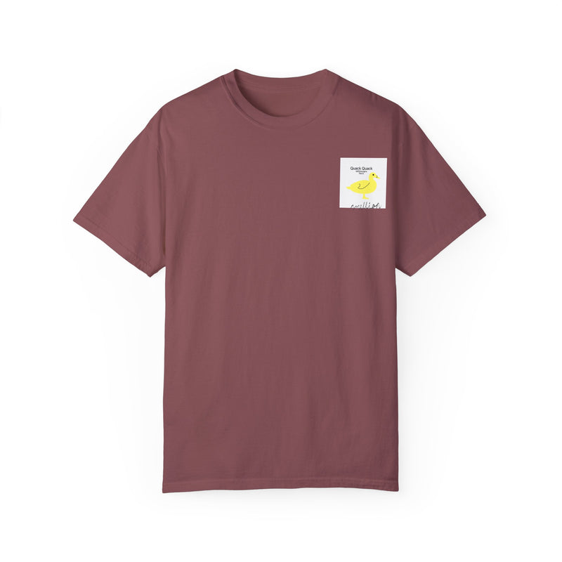 Quacking Duck Unisex Garment-Dyed T-shirt