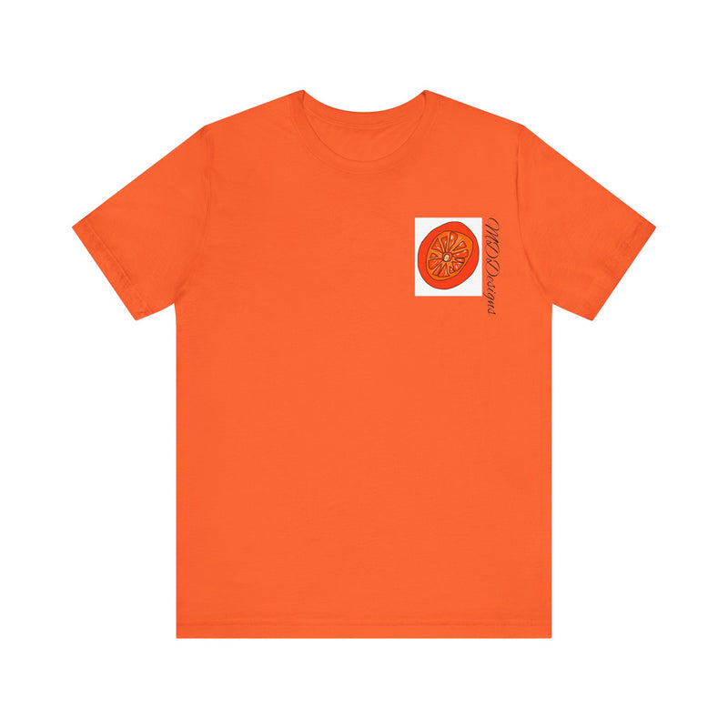 Tangie Orange Unisex Jersey Short Sleeve Tee