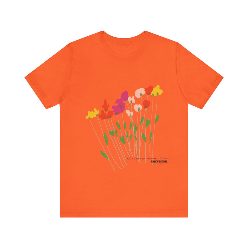 Freestyle  Flowers Jersey Short Sleeve Tee