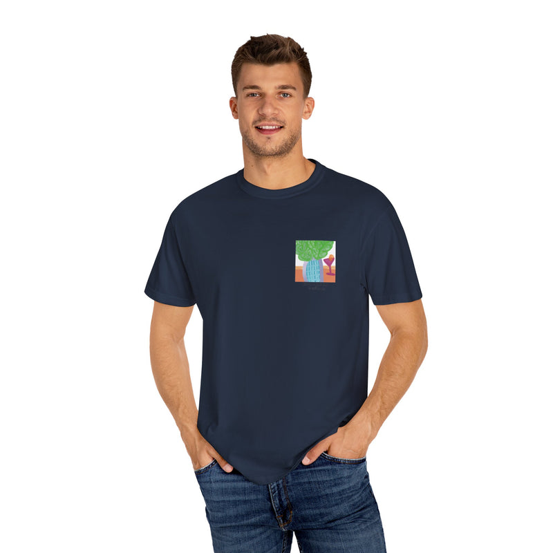 Casual Dining Unisex Garment-Dyed T-shirt