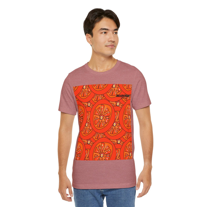 Tangie Orange Unisex Jersey Short Sleeve Tee