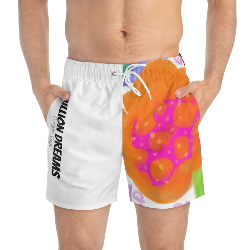 Paint Garden  Swim Trunks (AOP)