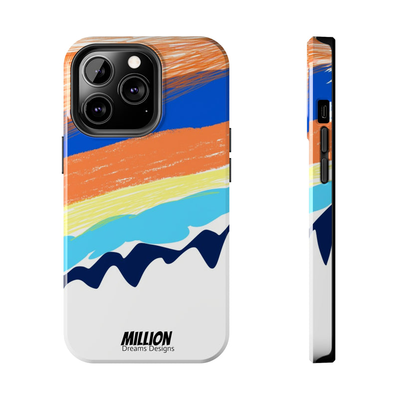 Color Sketch Lines Tough Phone Case