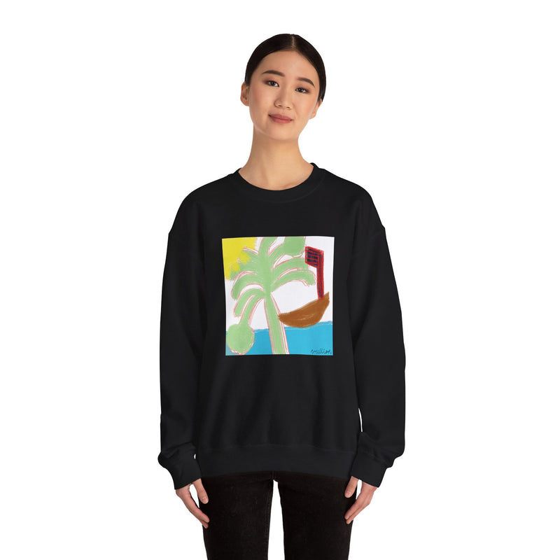 Ocean View  Heavy Blend™ Crewneck Sweatshirt