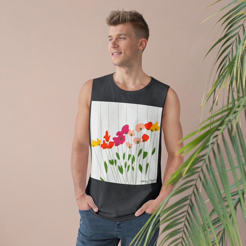 Freestyle flowers Unisex Barnard Tank