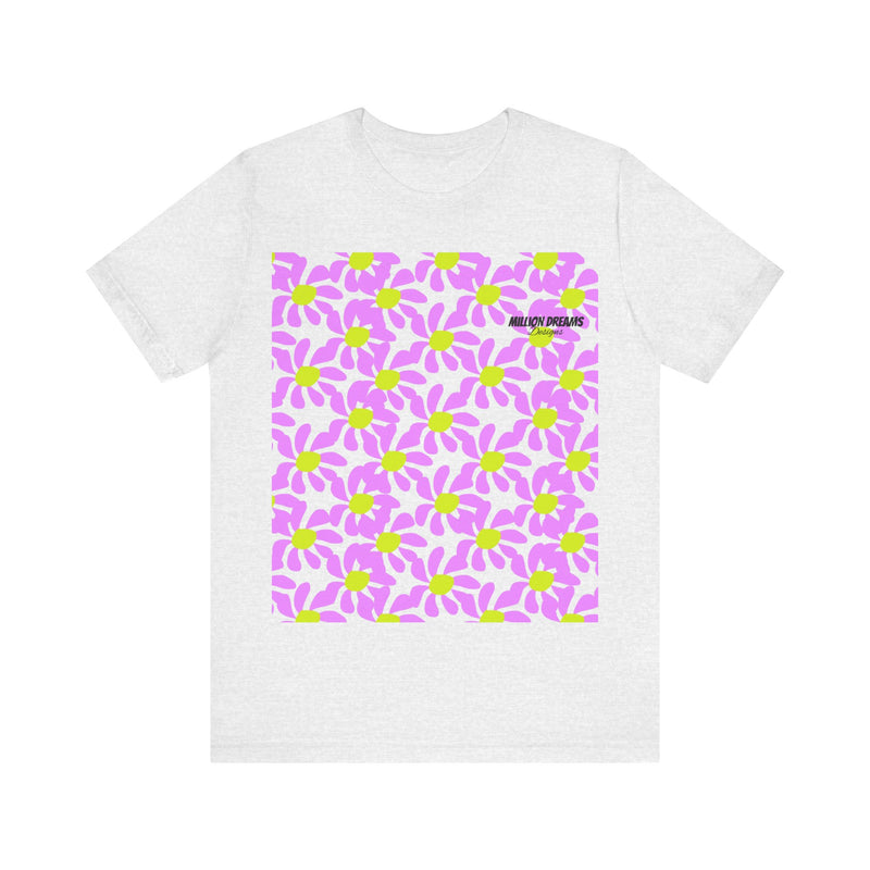 Lavender Petals Unisex Jersey Short Sleeve Tee