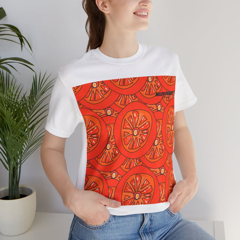 Tangie Orange Unisex Jersey Short Sleeve Tee