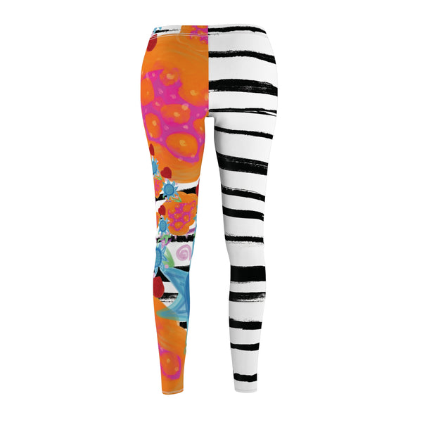 Paint Garden 3Women's Cut & Sew Casual Leggings (AOP)