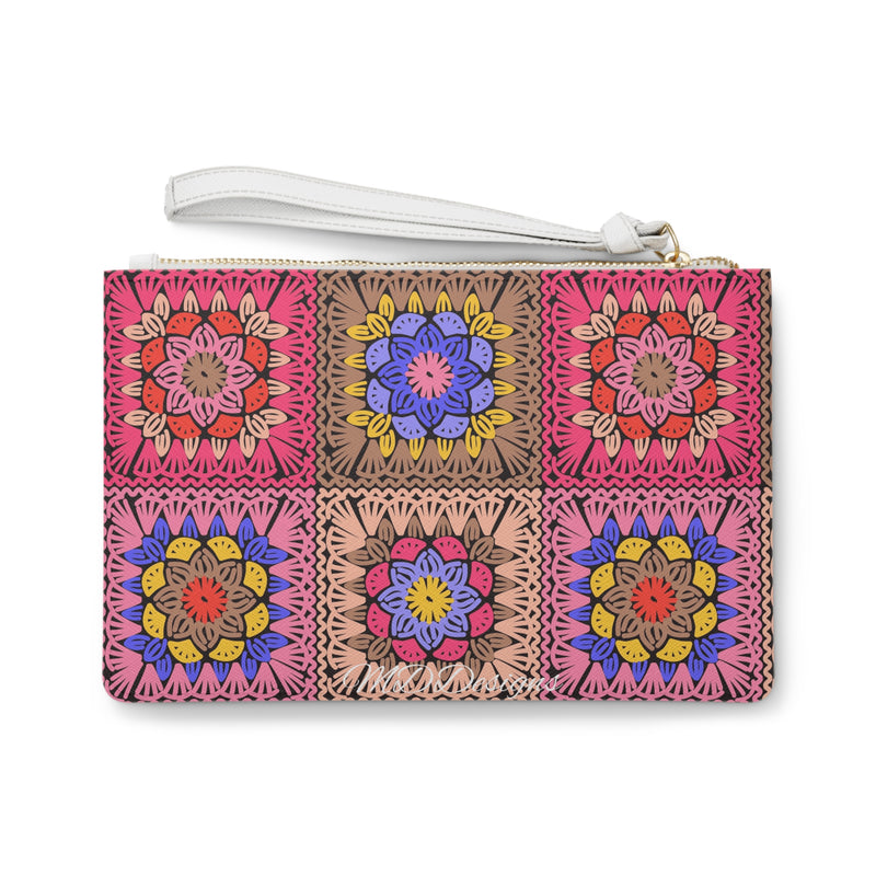 Embroidery Clutch Bag