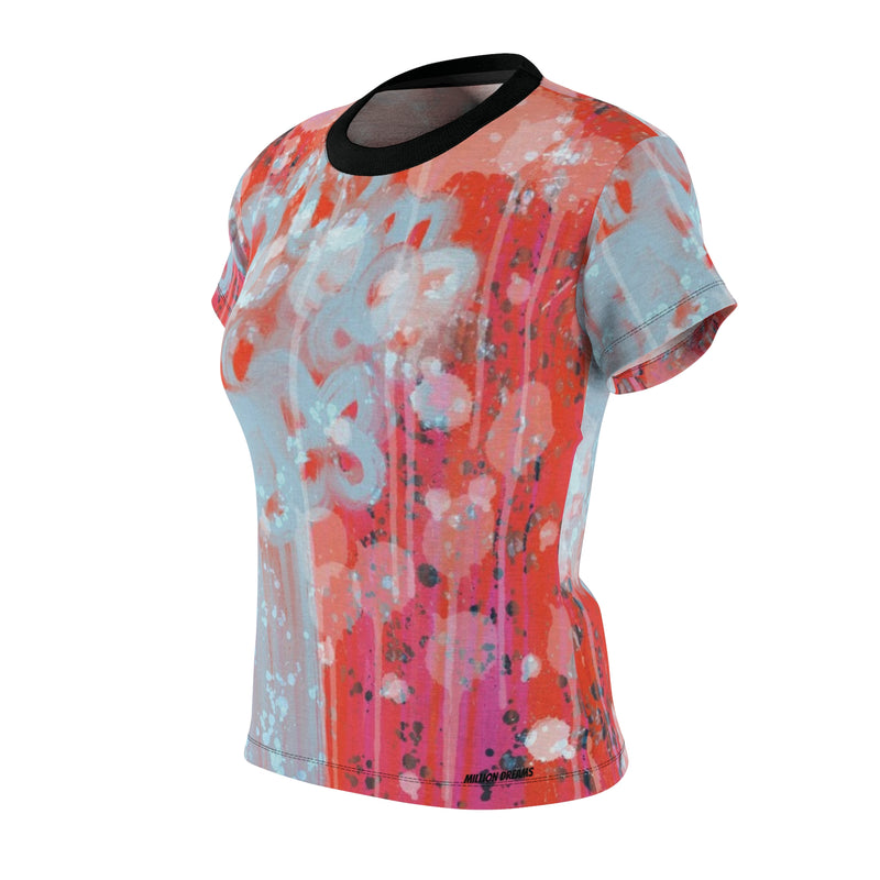 Ice Glaze Portrait 2.0 Women's Cut & Sew Tee (AOP)