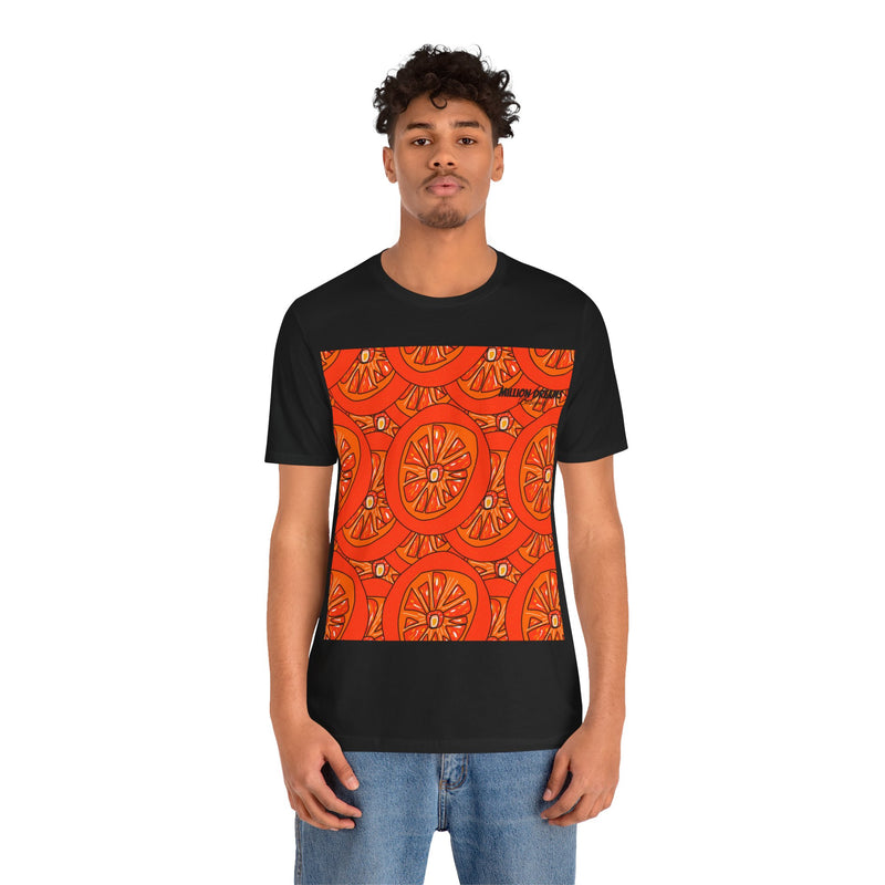 Tangie Orange Unisex Jersey Short Sleeve Tee