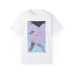 Dark Cold Mountain Unisex Garment-Dyed T-shirt