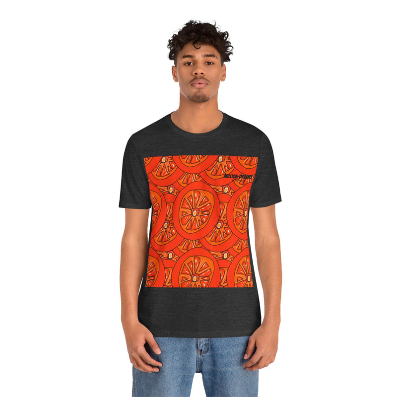 Tangie Orange Unisex Jersey Short Sleeve Tee