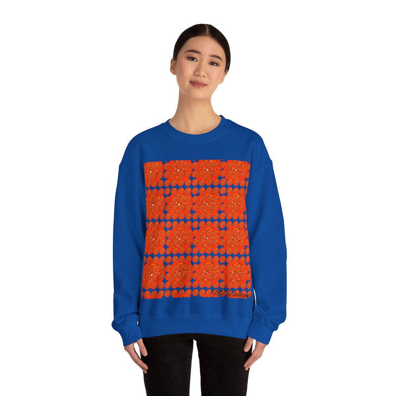 Tangie Orange Unisex Heavy Blend™ Crewneck Sweatshirt