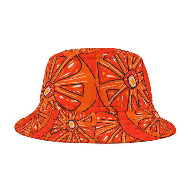 Tangie Orange Bucket Hat (AOP)