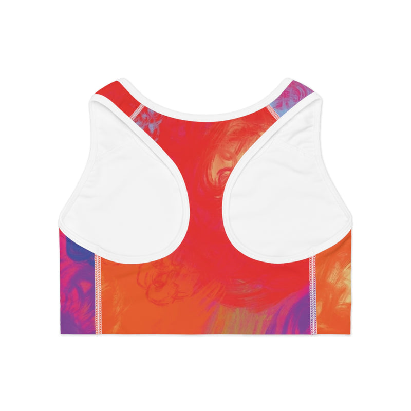 Floral Breeze Sports Bra (AOP)