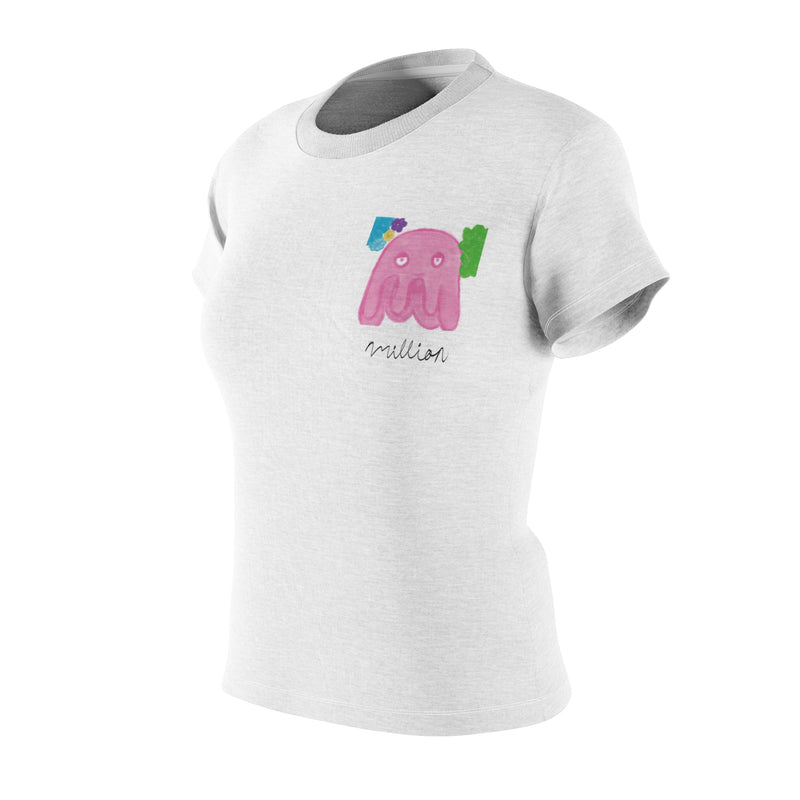 Pink Octapus Women's Cut & Sew Tee (AOP)