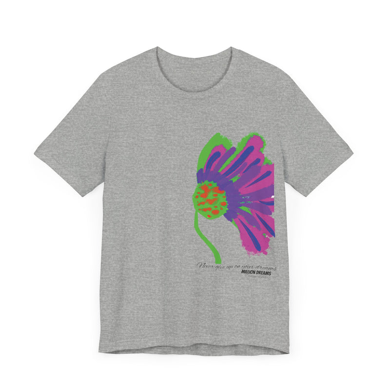 Edge flower Jersey Short Sleeve Tee