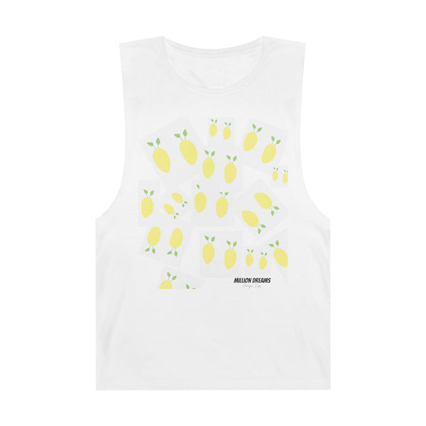 Lemon All over  Unisex Barnard Tank