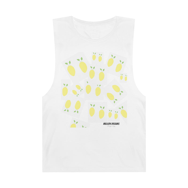 Lemon All over  Unisex Barnard Tank