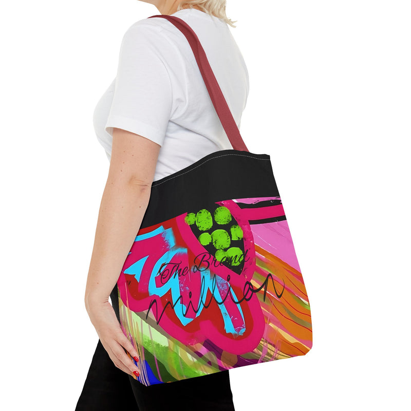 Abstract Art Frenzy Tote Bag (AOP)