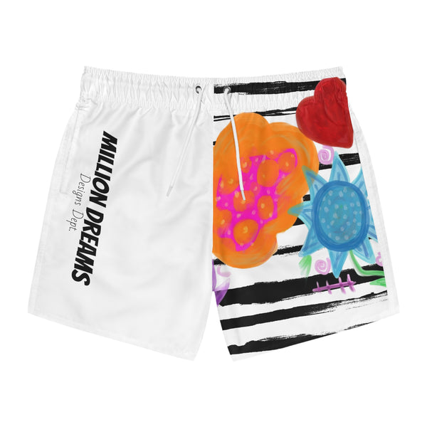 Paint Garden  Swim Trunks (AOP)