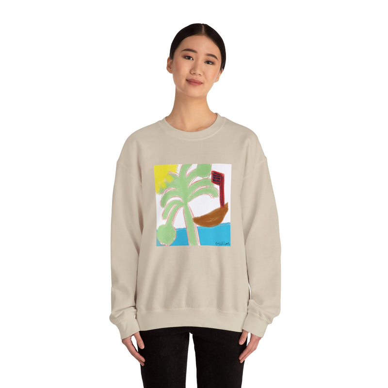 Ocean View  Heavy Blend™ Crewneck Sweatshirt