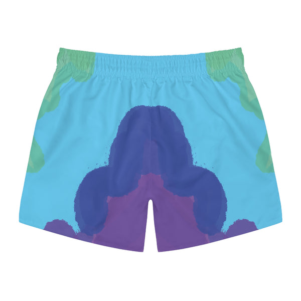 Color Print Swim Trunks (AOP)