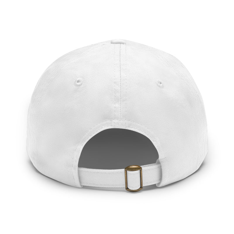 Gum Hat with Leather Patch (Round)