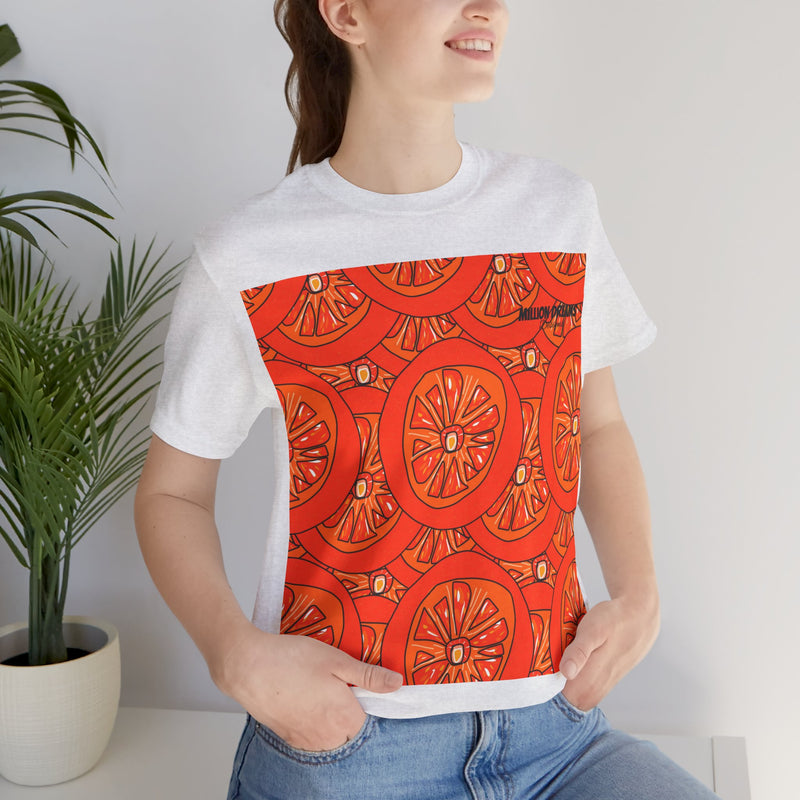 Tangie Orange Unisex Jersey Short Sleeve Tee