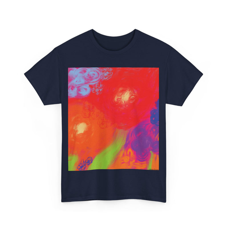 Floral Breeze  Unisex Heavy Cotton Tee